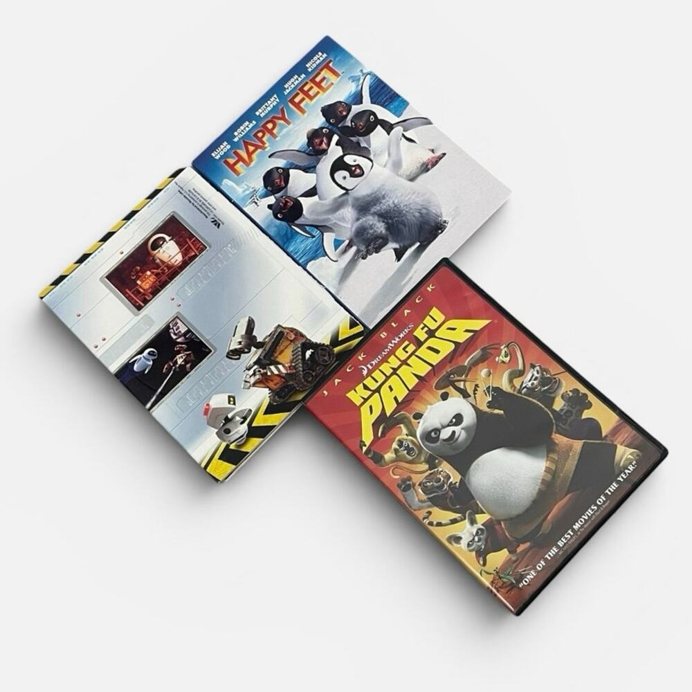Animated Favorites 3 Movie DVD Bundle